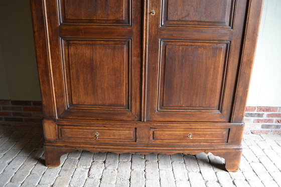 Image 1 of Antique Oak Louis Philippe Cupboard