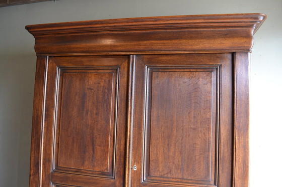 Image 1 of Antique Oak Louis Philippe Cupboard