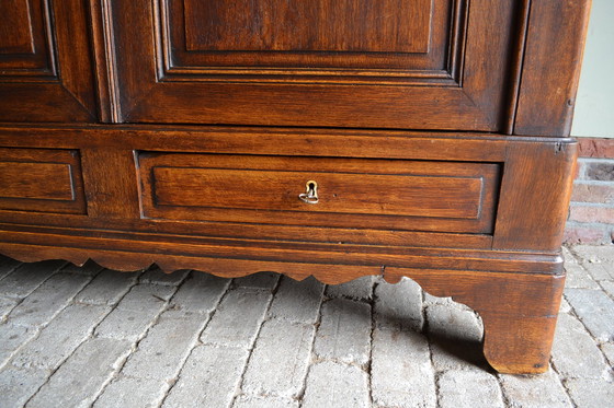 Image 1 of Antique Oak Louis Philippe Cupboard