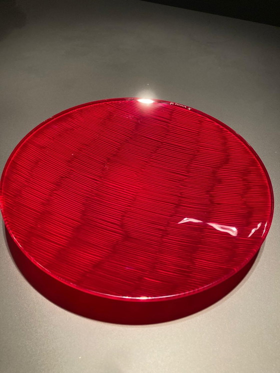 Image 1 of Baldwin Guggisburg Glass Artwork (Bowl) Nonfoux Collection 1996