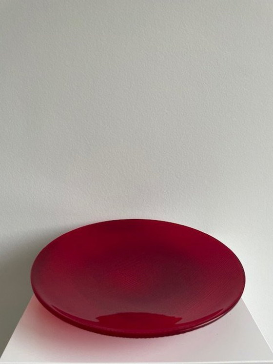 Image 1 of Baldwin Guggisburg Glass Artwork (Bowl) Nonfoux Collection 1996