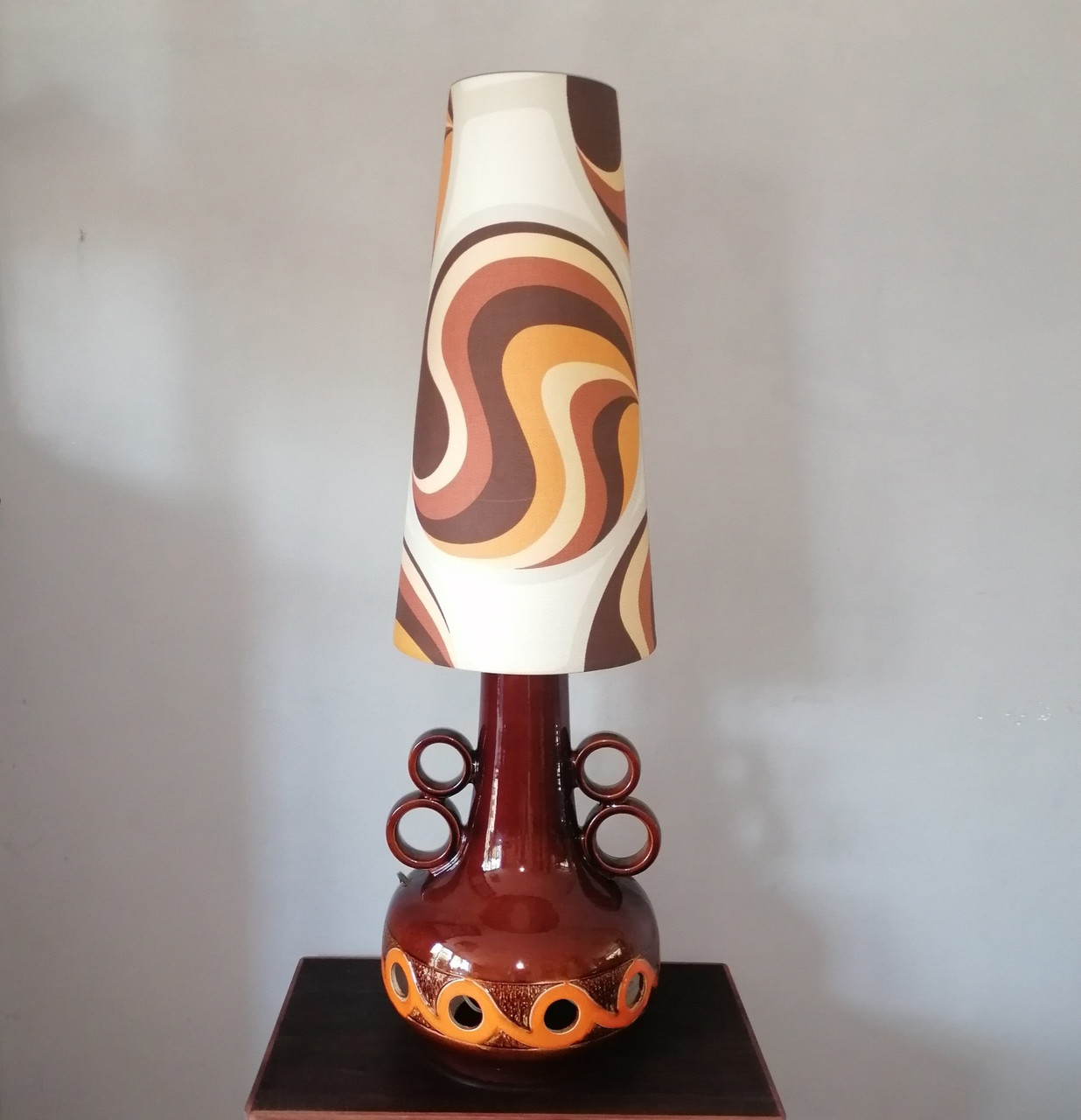 西独60s マッシュルームランプ 西ドイツ製 west Germany Vintage Lamp West German 397-50 Scheurich, 1960s | €475 | Whoppah