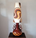 Vintage Lamp West German 397-50 Scheurich, 1960s