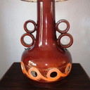 Vintage Lamp West German 397-50 Scheurich, 1960s