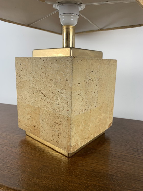 Image 1 of Cork Table Lamp, 1970S