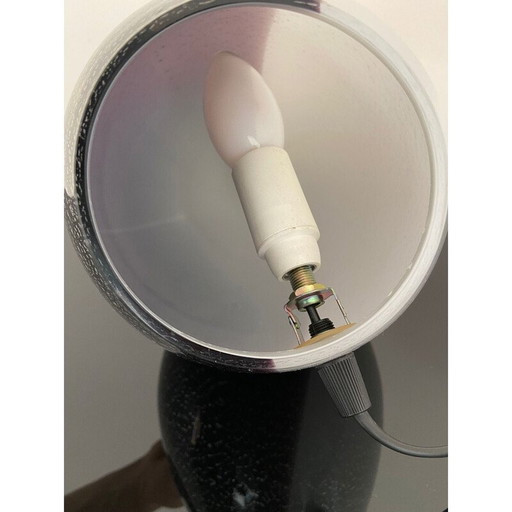 Lampada vintage a forma di pinguino in vetro di Murano, Italia anni '80