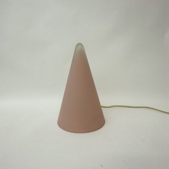 Image 1 of  SCE - Lampe à poser Teepee - Verre rose mat