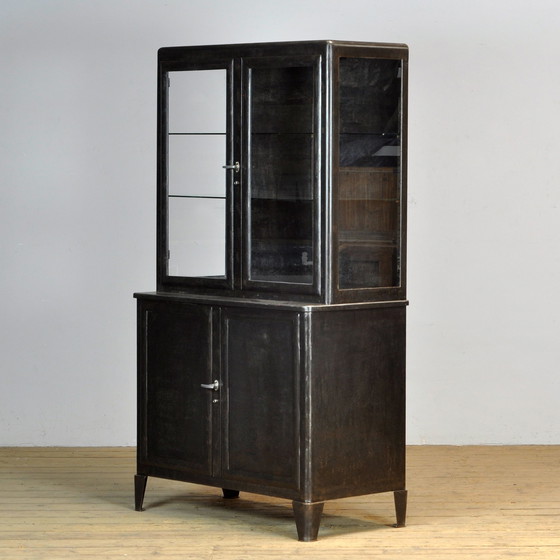 Image 1 of Polished Medical Cabinet, 1930’s