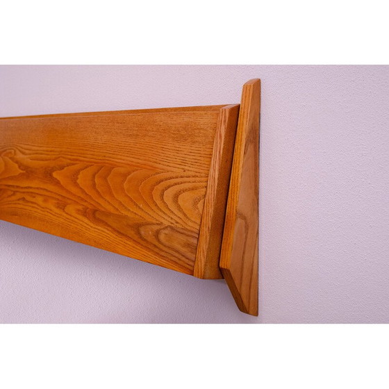 Image 1 of Vintage beech wood magazine rack for Uluv, Czechoslovakia 1960