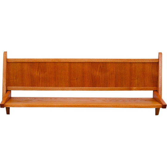 Image 1 of Vintage beech wood magazine rack for Uluv, Czechoslovakia 1960