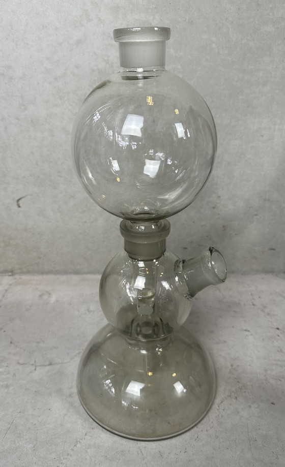 Image 1 of 16x vintage laboratory glass (Kipp, flasks, ...)