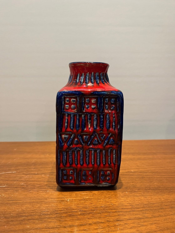 Image 1 of Model 70-14 Vase By Bodo Mans For Bay Keramik, Germany, 1960S