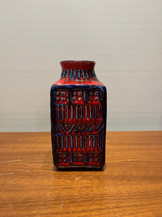 Image 1 of Model 70-14 Vase By Bodo Mans For Bay Keramik, Germany, 1960S