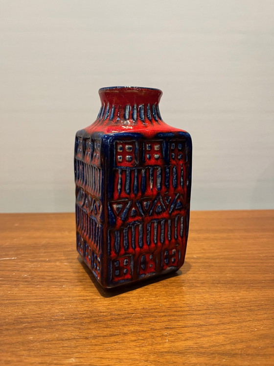 Image 1 of Model 70-14 Vase By Bodo Mans For Bay Keramik, Germany, 1960S