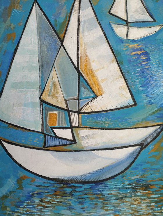 Image 1 of Natia Antadze " Sailboats"