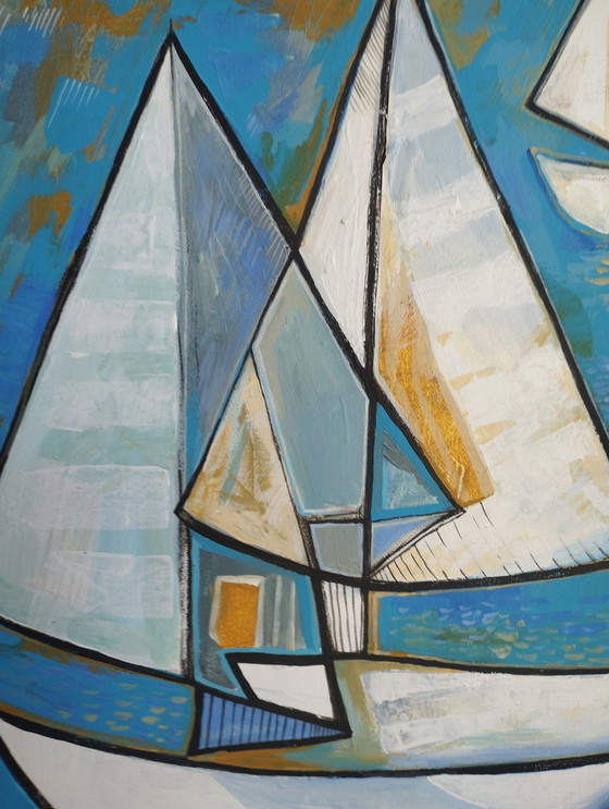 Image 1 of Natia Antadze " Sailboats"