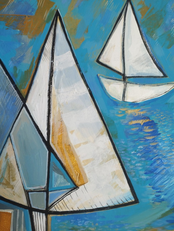 Image 1 of Natia Antadze " Sailboats"