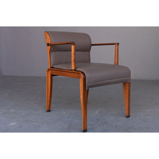 Image 1 of Set of 4 INA armchairs by Chi Wing Lo for Giorgetti