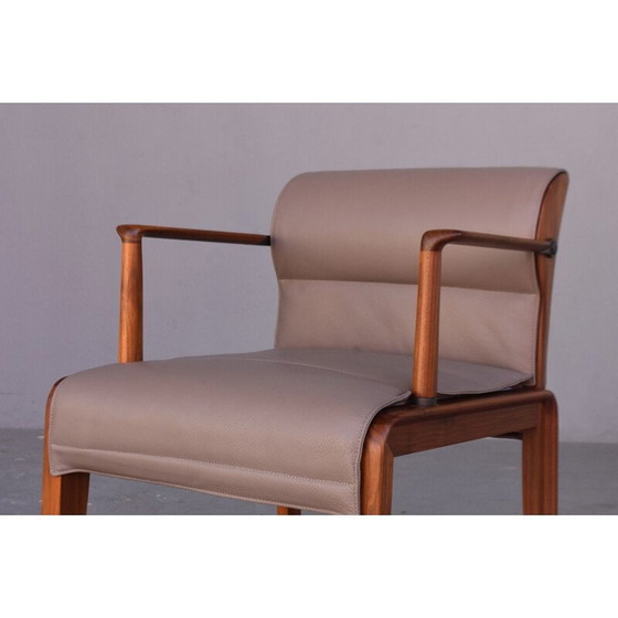 Image 1 of Set of 4 INA armchairs by Chi Wing Lo for Giorgetti