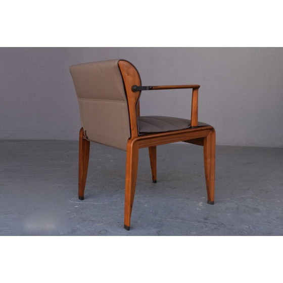 Image 1 of Set of 4 INA armchairs by Chi Wing Lo for Giorgetti