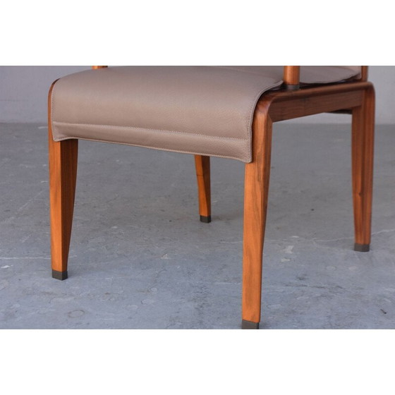 Image 1 of Set of 4 INA armchairs by Chi Wing Lo for Giorgetti