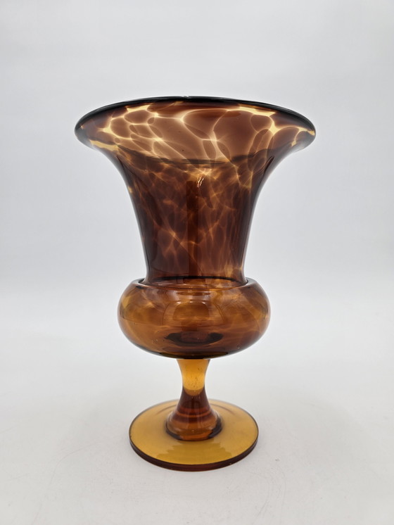 Image 1 of Murano Leopard vase 70's