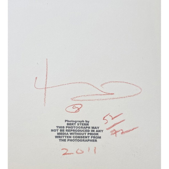 Image 1 of Vintage photograph of Marilyn Crucifix II by Bert Stern, 2011