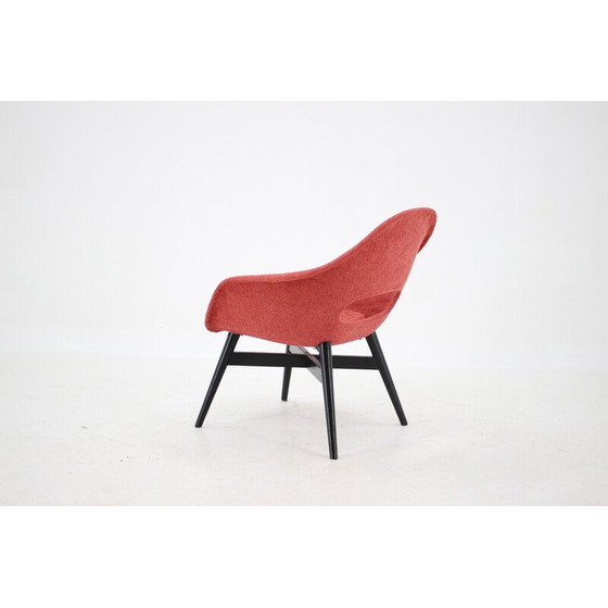 Image 1 of Vintage fiberglass shell armchair by Miroslav Navratil, Czechoslovakia 1960s