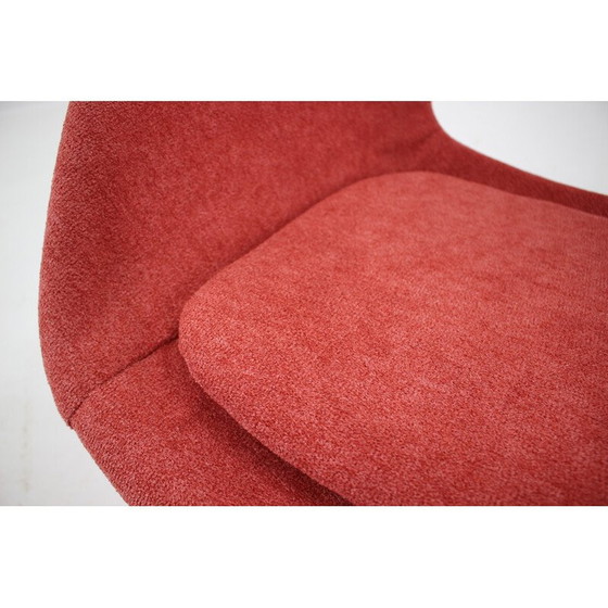 Image 1 of Vintage fiberglass shell armchair by Miroslav Navratil, Czechoslovakia 1960s