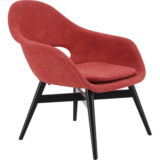 Image 1 of Vintage fiberglass shell armchair by Miroslav Navratil, Czechoslovakia 1960s