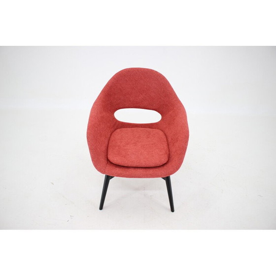 Image 1 of Vintage fiberglass shell armchair by Miroslav Navratil, Czechoslovakia 1960s