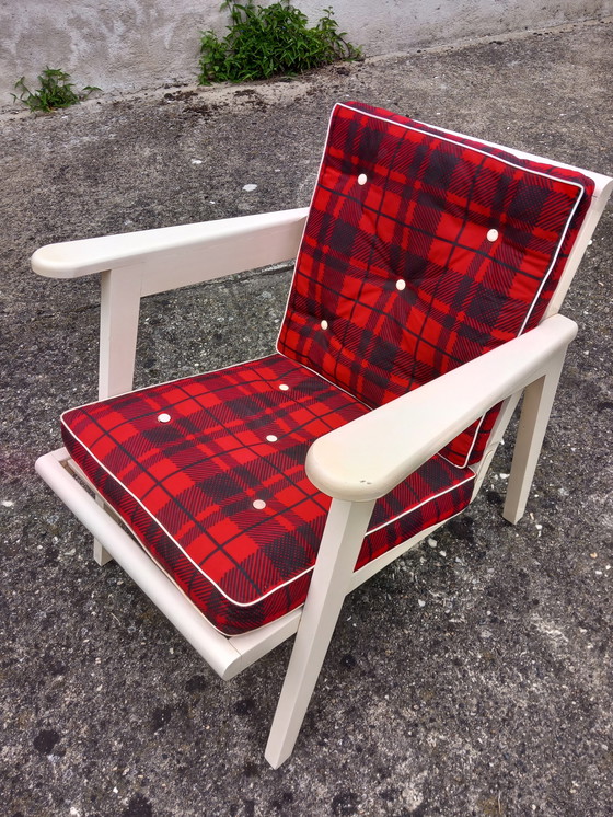 Image 1 of Vintage set of Clairitex garden furniture and two chairs