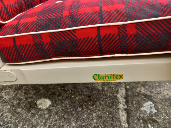 Image 1 of Vintage set of Clairitex garden furniture and two chairs