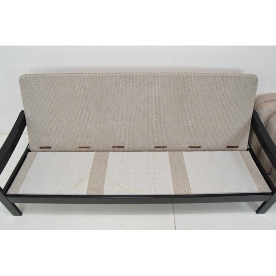 Image 1 of Vintage three seater sofa by Hikor Písek, Czechoslovakia 1980s