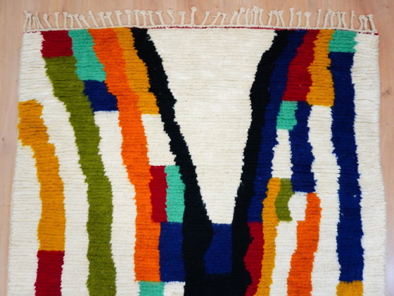Image 1 of Berber rug - 253 cm x 160 cm - colored wool