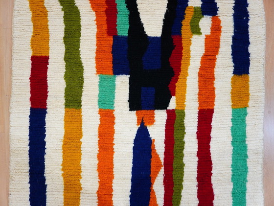 Image 1 of Berber rug - 253 cm x 160 cm - colored wool