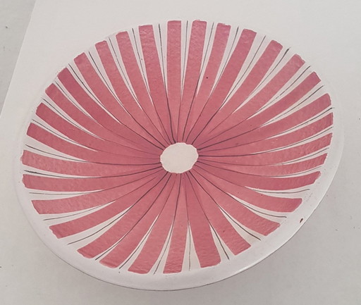 Swedish Fayence Ceramic Bowl By Stig Landsberg For Gustavsberg