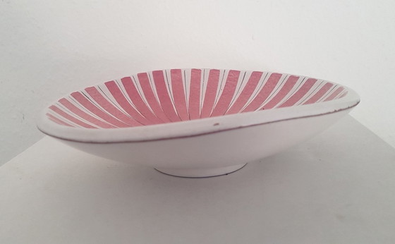 Image 1 of Swedish Fayence Ceramic Bowl By Stig Landsberg For Gustavsberg