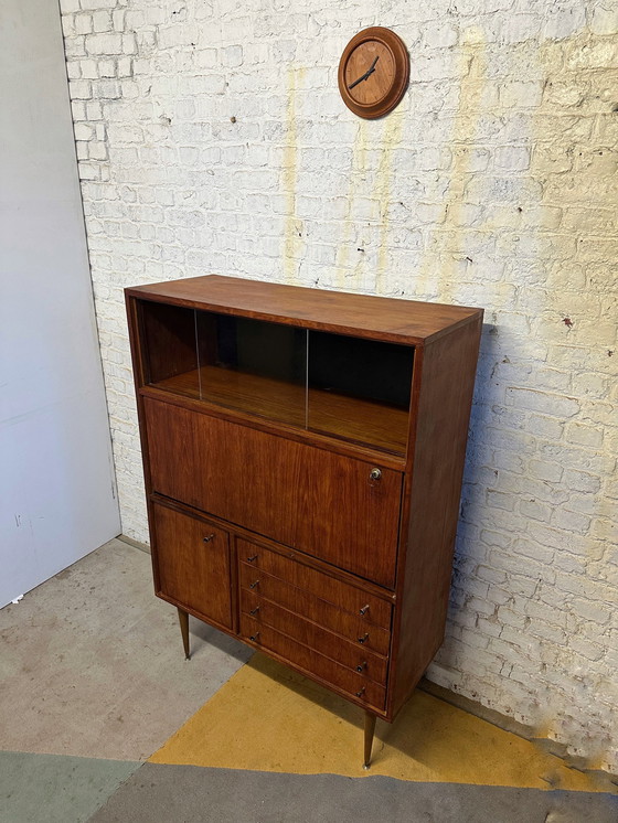 Image 1 of Midcentury Mdk Desk-Cabinet 1960