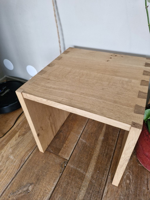 Vintage Sidetable Solid Oak