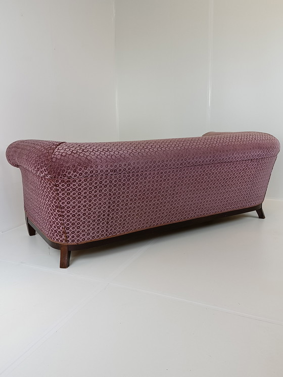 Image 1 of Antique Lilac Comfortable Sofa