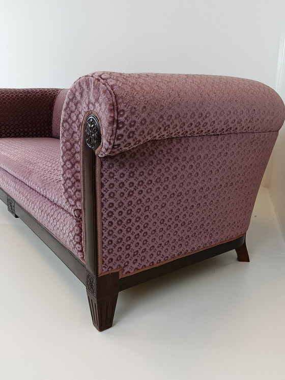 Image 1 of Antique Lilac Comfortable Sofa