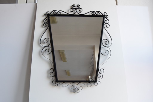 Mid-Century 1970s Wall Mirror