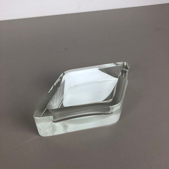 Image 1 of Vintage Murano Glass Shell Bowl, Antonio da Ros Cenedese 1970s