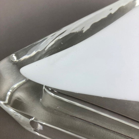 Image 1 of Vintage Murano Glass Shell Bowl, Antonio da Ros Cenedese 1970s