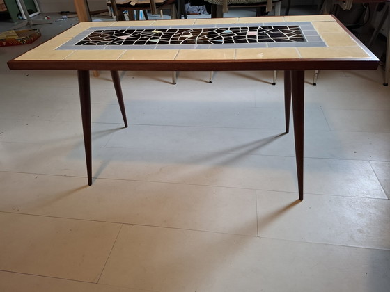 Image 1 of Vintage Mosaic Side Table