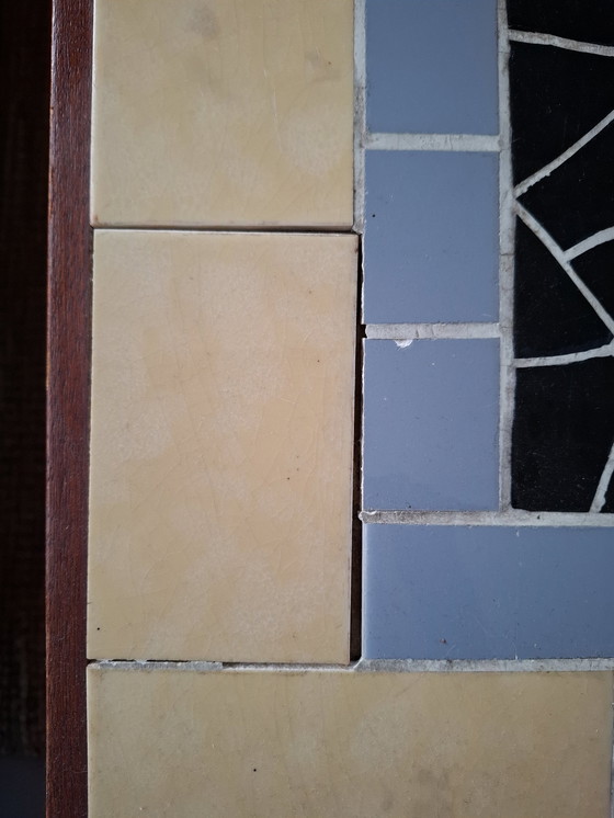 Image 1 of Vintage Mosaic Side Table