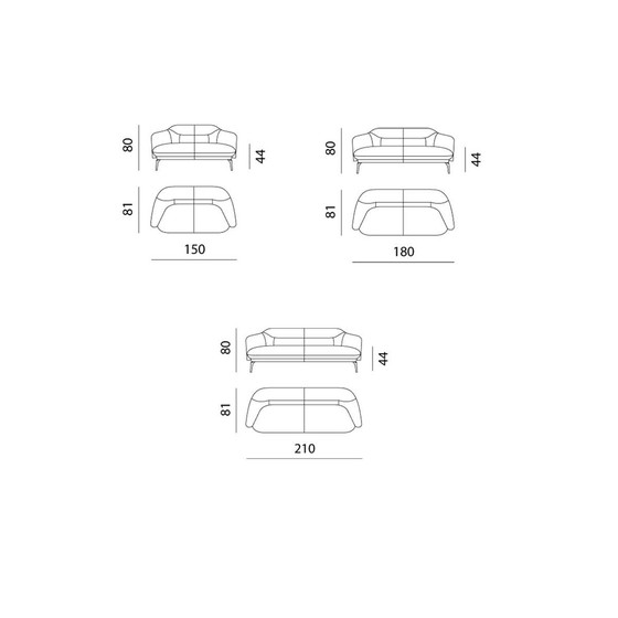 Image 1 of Leoluxe 3-seater Lindo R12-300