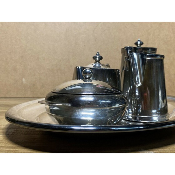 Image 1 of Vintage coffee set in silver plated metal