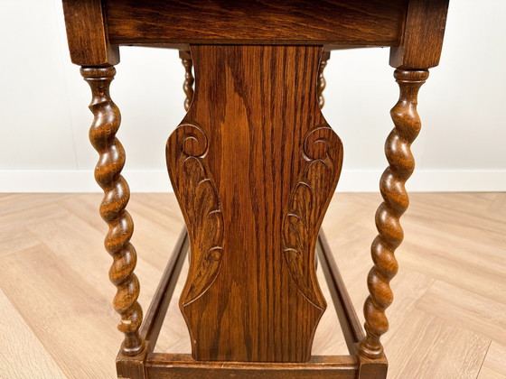 Image 1 of Tavolino vintage Barley Twist / portariviste